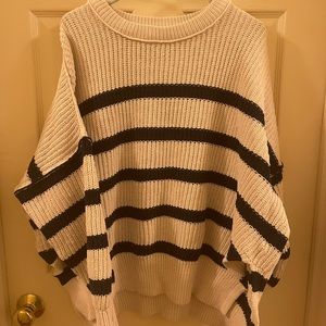 Oversized Aerie crew neck sweater, size large